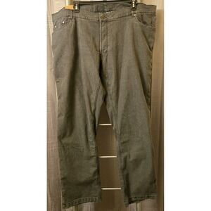 North West Wood Flannel Lined‎ Gray Jeans Size 52x34 NWT Stretch